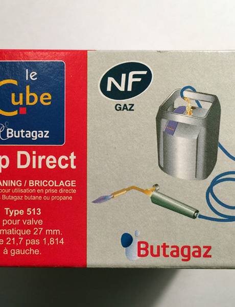 Clip Direct pour bouteille Cube Butagaz